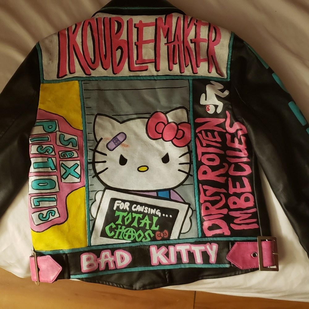 Punk Rock HELLO KITTY Jacket
